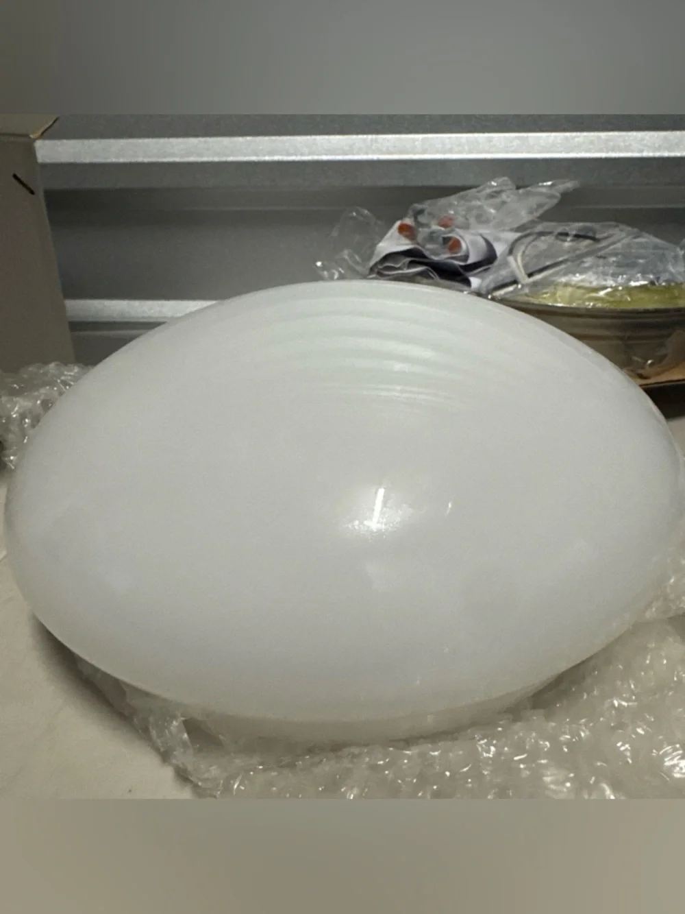 2-Light Mushroom Flush Mount Ceiling Light 8